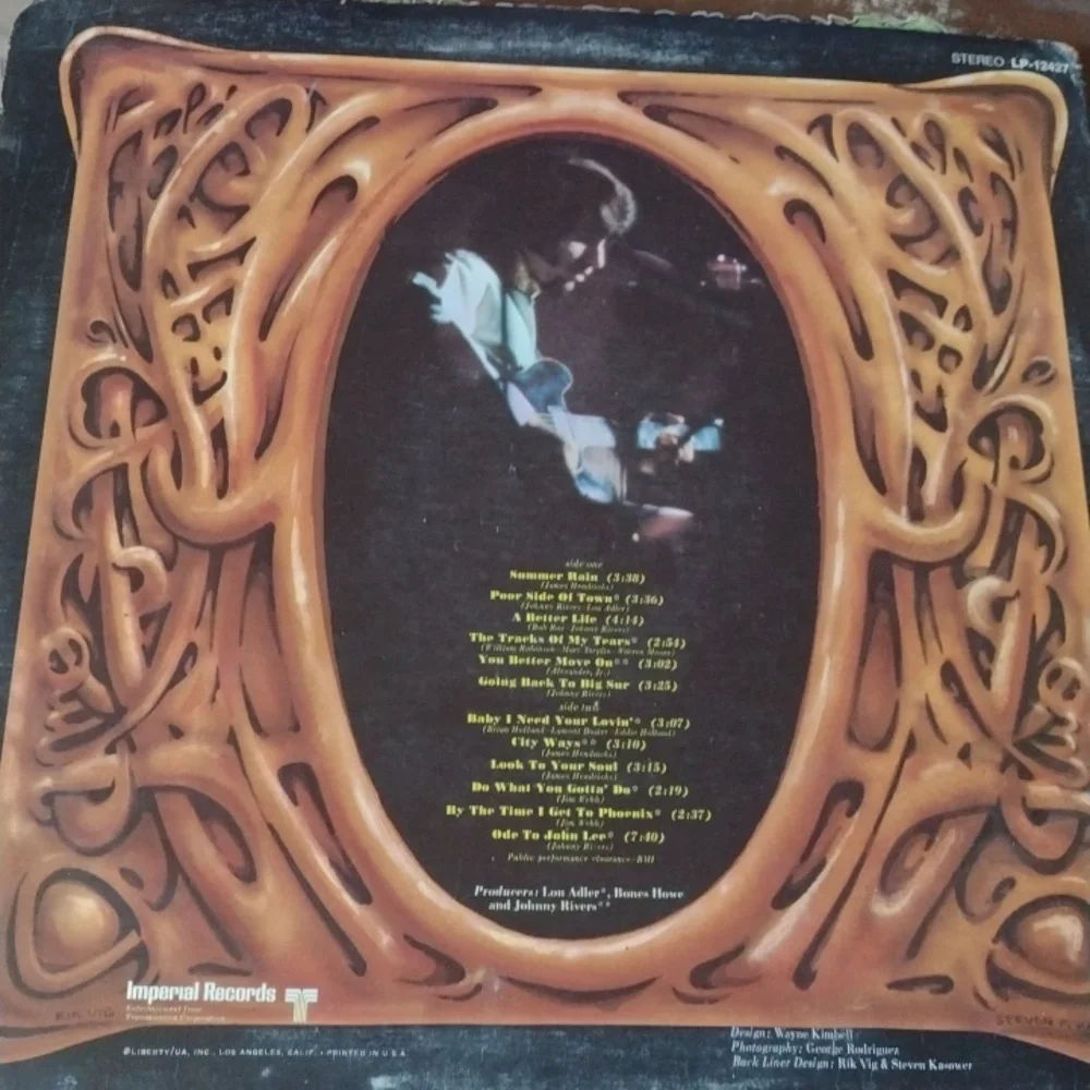 Johnny Rivers LP - Picture 2 of 2